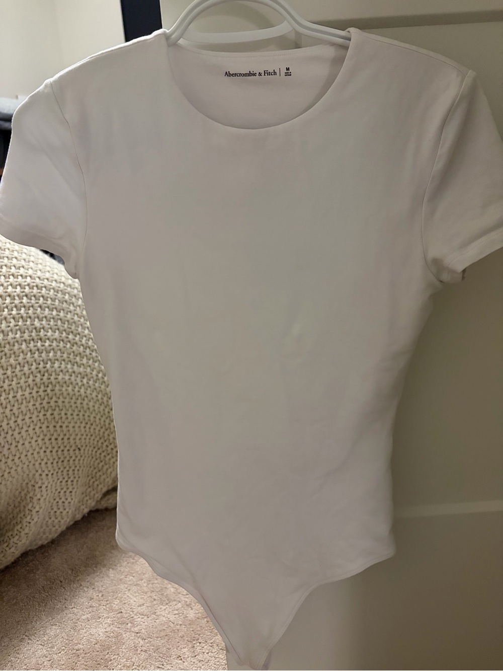 Abercrombie & Fitch Women’s Soft Matte Seamless Tee Bodysuit